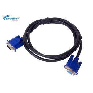 Computer 15 Pin D Sub Display Cable Male Monitor With Bare Copper Conductor