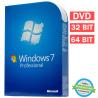 32 Bit Full Version Windows 7 Professional Retail Box DVD With 1 SATA Cable
