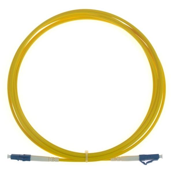 LC UPC To LC UPC Patch Cord Simpex Single Mode OS2 2.0mm LSZH