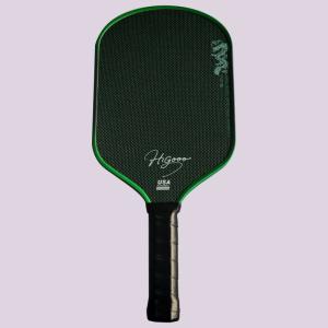 China LONG HIGOOO Pickleball Paddle Hybrid Power Serrated 100% Foam Core16mm Thermoformed Titanium Pickleball Paddle Gift Paddle Cover wholesale