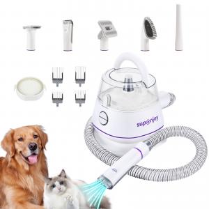 China Electric Pet Grooming Hair Vacuum Cleaner Noise 65dB for Dogs Portable Design supplier