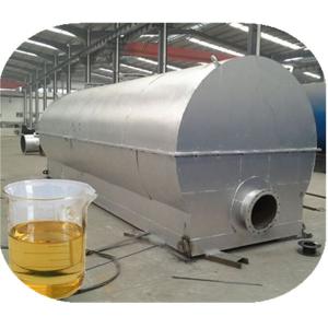 China 10 tons crude oil refining machine oil sludge refinery plant for sale supplier