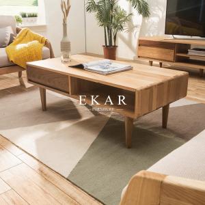 Coffee Table Design Solid Wood Living Room Modern Furniture  FL-B006-C