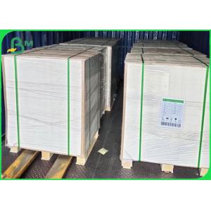 Folding Resistance 200gsm Food Grade White Coated Kraft Paper For Making Fries Box