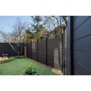 FSC WPC Wood Privacy Grey Composite Fence Panels Cedar Art For Swimming Pool