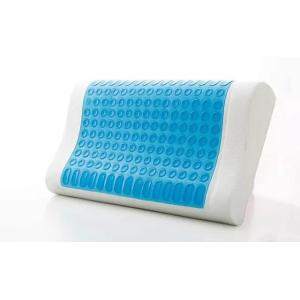 China Sleeping Gel Memory Foam Pillow Ventilated Pillow Case Material 1.5kgs Weight supplier