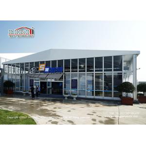 China 1000sqm Aluminum Structure Outdoor Event Tents With Windows Banquet Table Chairs supplier