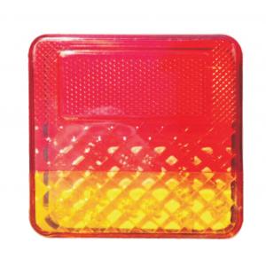 Square Emergency Trailer Lamps Waterproof Trailer Tail Lights Use In Truck Side