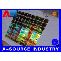 China PET Custom Holographic Stickers /  Custom Decal Stickers With Scratch Off Code on sale