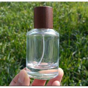 New Product 50ml In Stock Round Crimp Cap Perfume Spray Bottle Empty packaging