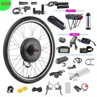 China 48V1500W e-bike conversion kit with LED at 26 wheel, free shipping to USA mainland on sale