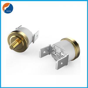 China Durable Copper Head Ceramic KSD301 Bimetal Thermostat 16A 250V Temperature Controller Limiter supplier