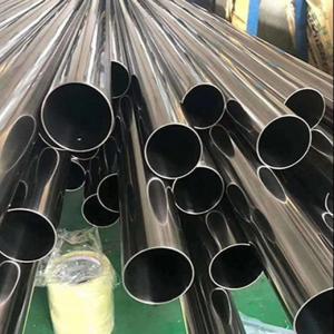 China Hot rolled SS 304 Round Stainless Steel Tube 0.8mm Thickness For Decoration supplier