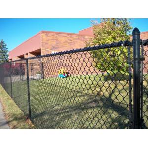 China Manual PVC Coated Chain Link Fence Panels 1.8m Height supplier