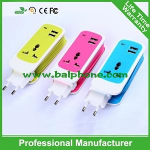 China New design Universal World Wide home Charger Adapter Plug with cable supplier