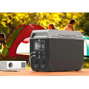 2000w Lithium Portable Power Station Solar Generator Made For Home Outdoor Camping