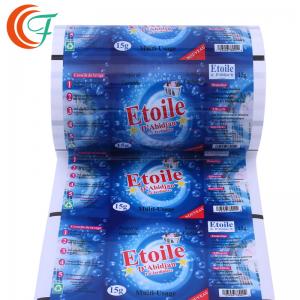 China Milk PE Film Roll Laminating Plastic Film Washing Laundry Detergent Polyester supplier