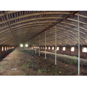 Reusable Qualified Safety And Utility Fabricated Steel Chicken Shed Systems