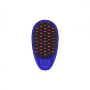 Hair Growth Massage Comb Electric Cordless Therapy Red Blue LED Hair Growth Comb Scalp Massaging Anti-Hair Loss