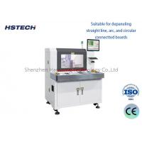 China High Precision Double Platform Manual Door PCB Router Machine for PCBA Assembly on sale