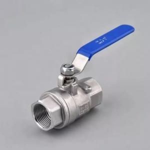 1/2 Inch Two Piece Ball Valve PVC 1 Inch Normal Temperature