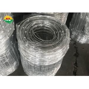 China 2.5mm Hinge Joint Wire Mesh , Hot Dipped Galvanized Metal Wire Fence Roll supplier