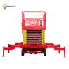 China 300kg-2000kg Mobile Scissor Lift Platform 2.5m-4m With Remote Control wholesale