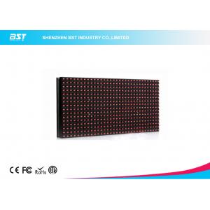 Epistar P10 LED Display Module outdoor red color with HC595 drive IC