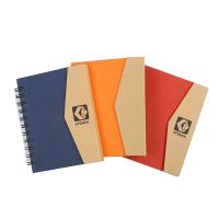 kraft paper cover notebook environmental note spiral notebook memo pad notepad