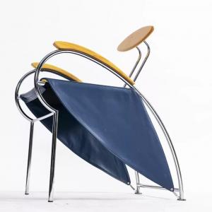 China Junior Art Style Armchair Lounge Leisure Office Chair Designer Model supplier