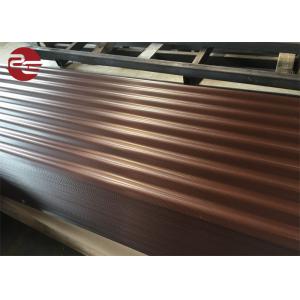 China Prepainted Corrugated Galvanized Sheet Metal Profile Roofing Sheets With Ce Certificate supplier