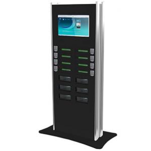 OEM Phone Charging Station Kiosk Supporting IPhone Android Mini USB And Type C Port