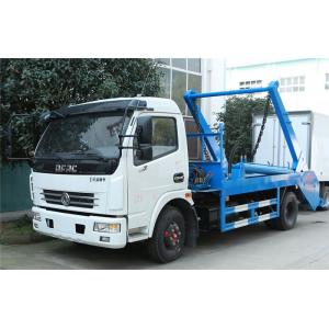 China Swing Arm Garbage Waste Removal Trucks Carbon Steel Waste Transport With 5CBM Hopper supplier
