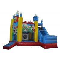 China Cute lovely mickey inflatable combo castle beautiful inflatable mickey themed combo on sale on sale