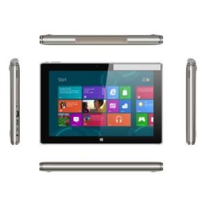 China Tablette d'ordinateur portable d'écran tactile de 600g 2in1 Windows, 10,1 Tablette argentée de Windows 10 de pouce supplier