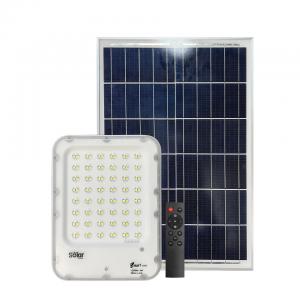 China 6000K Solar Panel Flood Light 25W Led Solar Powered Spotlight 4.5kg IP66 supplier