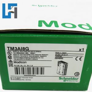Módulo de entrada analógica TM3AI8G Modicon TM3 Schneider Plc 24V CC