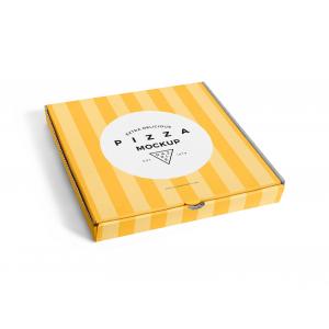 China Recycled Pizza Takeaway Boxes Customized Color Printing ISO Certification supplier