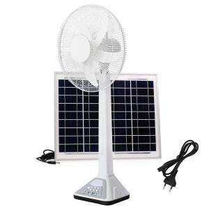 15V 12W 1300rpm Electric Pedestal Fan 240VAC With Lead Acid Battery