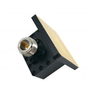 Wr90 To Coaxial Right Angle Rf Adapter 8.2 - 12.4 Ghz Lightweight