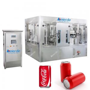 China Automatic Aluminum Soft Drink Tin Can Filling Machine  20000BPH supplier