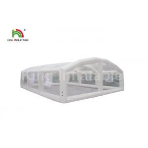 China Trade Show Folding Transparent Inflatable Event Tent With Logo Printing Fire - Retardant supplier