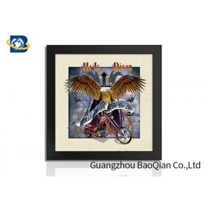 China Lenticular 5D Pictures UV CMYK Printing Anti - Scratch For Office / Galary Decoration wholesale