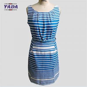 Fashion white and blue sexy clothing clothes ladies dress for women