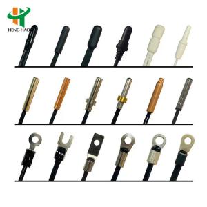 China PT100 Temperature Sensor NTC Thermistor with 100000 Cycles A Grade (0.1) and B Grade (0.3) Precision supplier