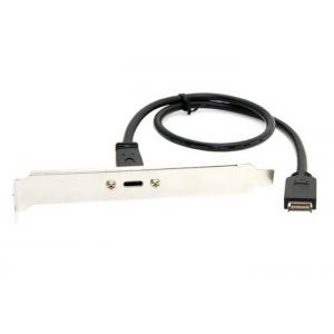 China Desktop Mount Panel Header Type C Computer Data Cable Support Data Sync And Charging supplier