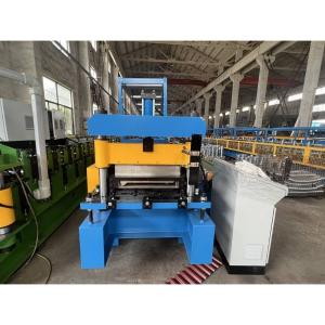 China 24 Gauge Aluminum Galvalume Snap Lock Standing Seam Roof Roll Forming Machine supplier