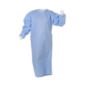 China Sms Ppe Isolation Long Sleeve White Hospital Gown Near Me supplier