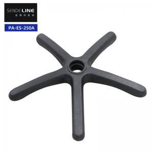 China Height Adjustable Office Chair Nylon Base Plastic Five Star Foot Swivel Office Chair Base supplier