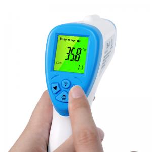 LCD Electronic Digital Thermometer , Non Contact Digital Thermometer 1-15cm Distance